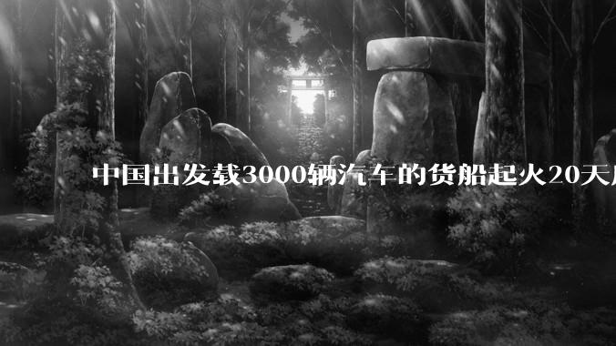 中国出发载3000辆汽车的货船起火20天后沉没，事故的原因可能是什么？海上运输电动汽车起火应怎样处置？