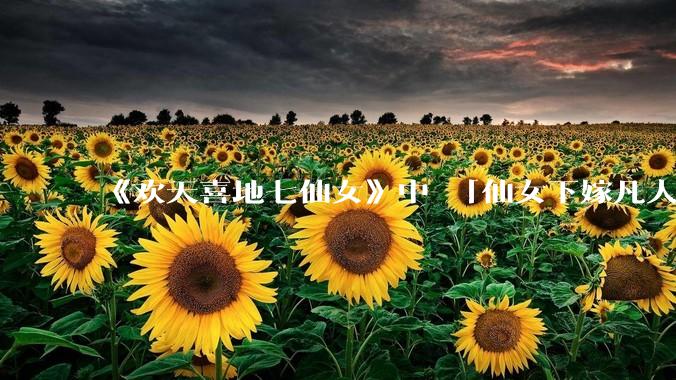 《欢天喜地七仙女》中 「仙女下嫁凡人」 的设定，在今天是否过时？